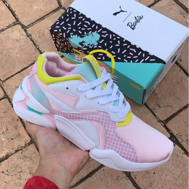 Puma Nova Barbie women running casual shoes euro | Shopee Malaysia