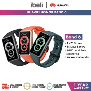 Image of HUAWEI Band 6 All-Day SpO2 Monitoring/FullView Display/2-Week Battery Life