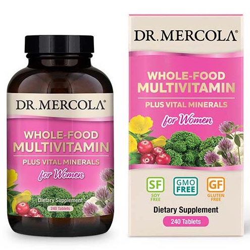 Dr. Mercola Whole-Food Multivitamin for Women 240 Tablets | Shopee Malaysia