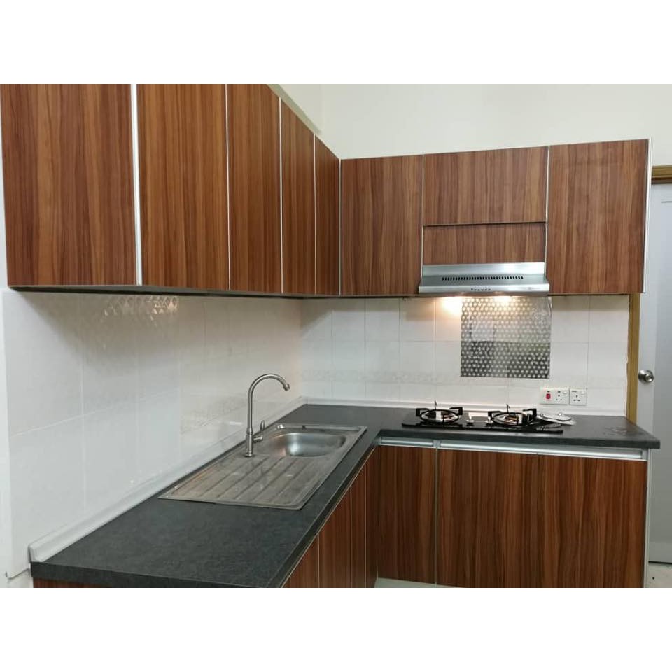 Vitally Aluminium Kitchen Cabinet Shopee Malaysia