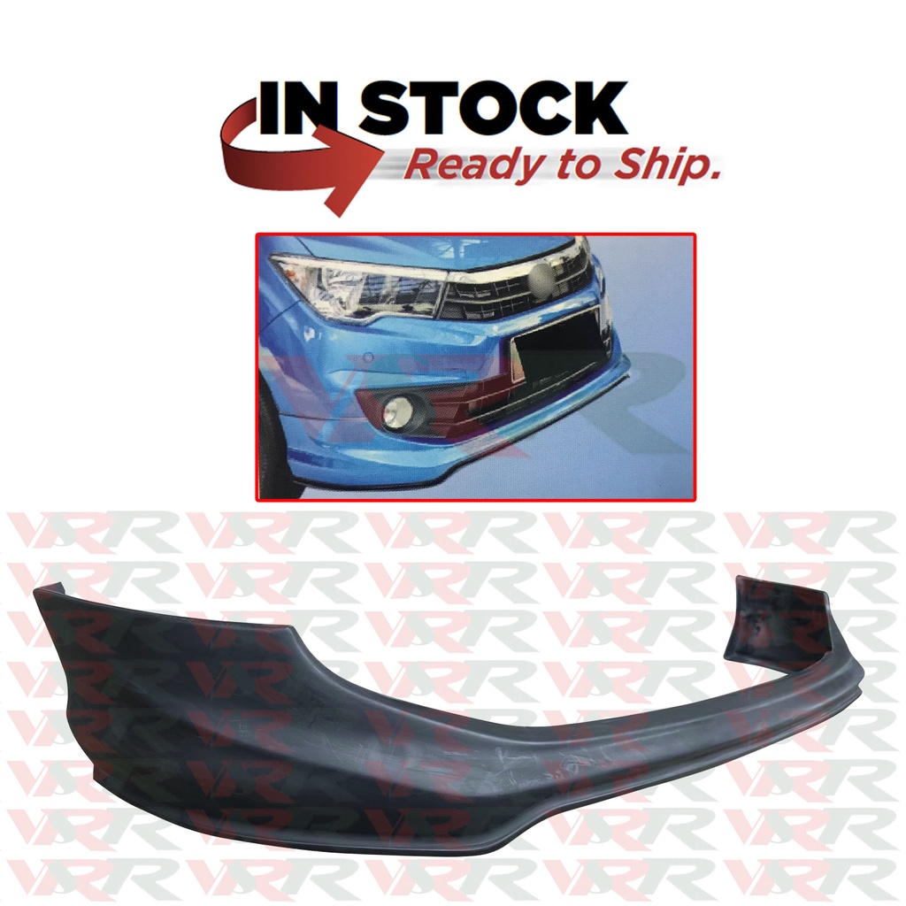 Perodua Bezza (2016) GEAR UP OEM Front Skirt Skirting Bumper Lower ...