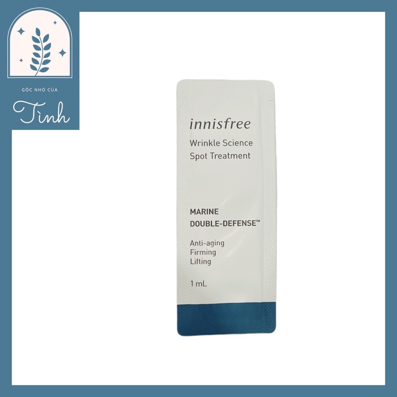 [SAMPLE] Innisfree WRINKLE SCIENCE SPOT TREATMENT 1ML | Shopee Malaysia