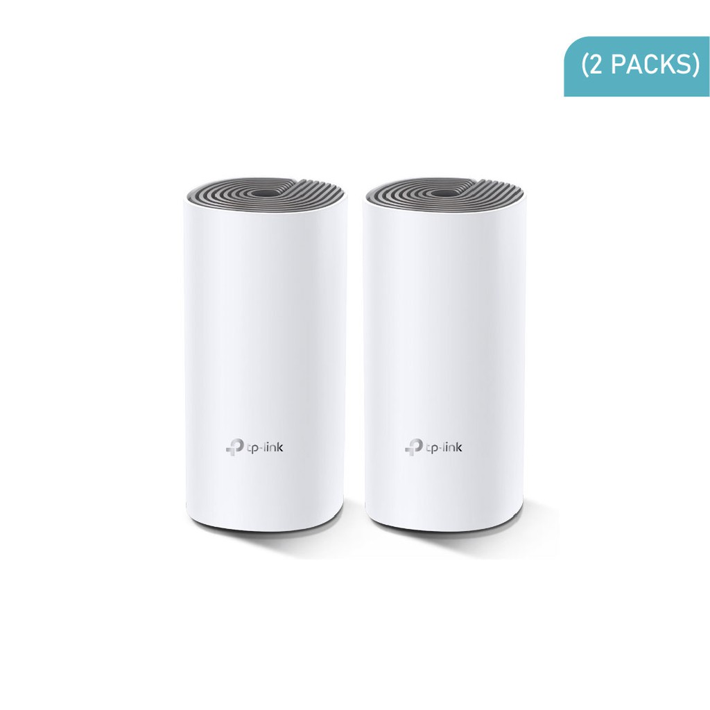 TP-Link DECO E4 (2 Packs / 3 Packs) AC1200 Whole Home Mesh WiFi System(AP Or Router Mode) (Support Unifi , Maxis & TIME)