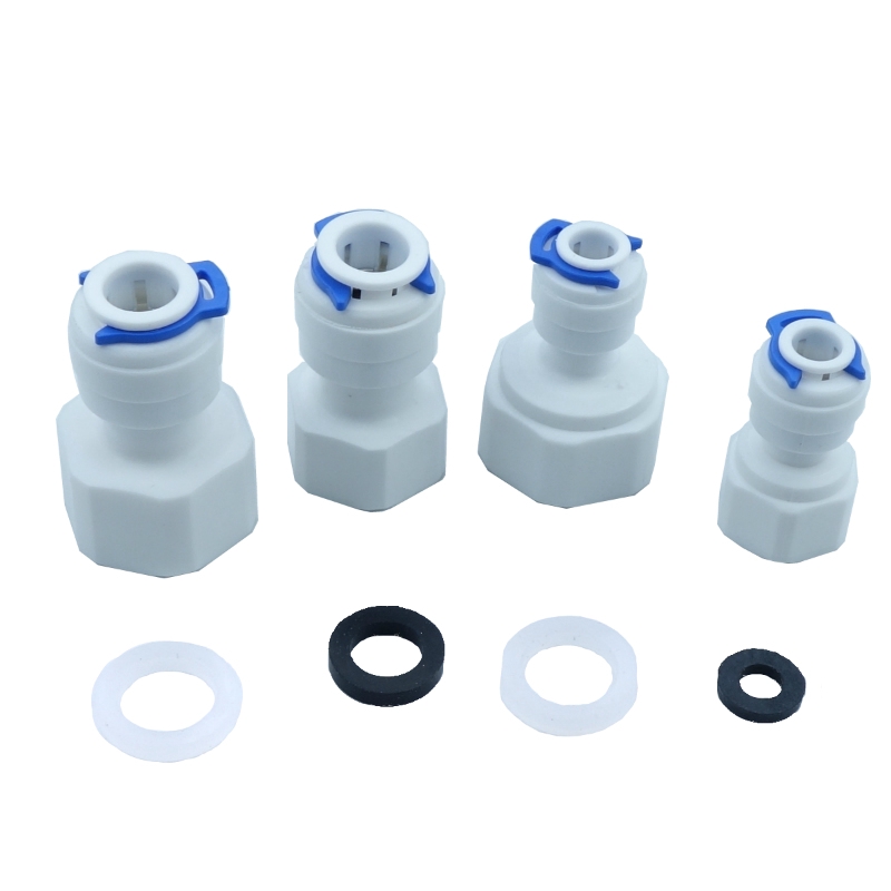 1/4" 3/8" OD*1/4" 3/8" 1/2" 3/4" BSP Female Connector Quick Connect RO