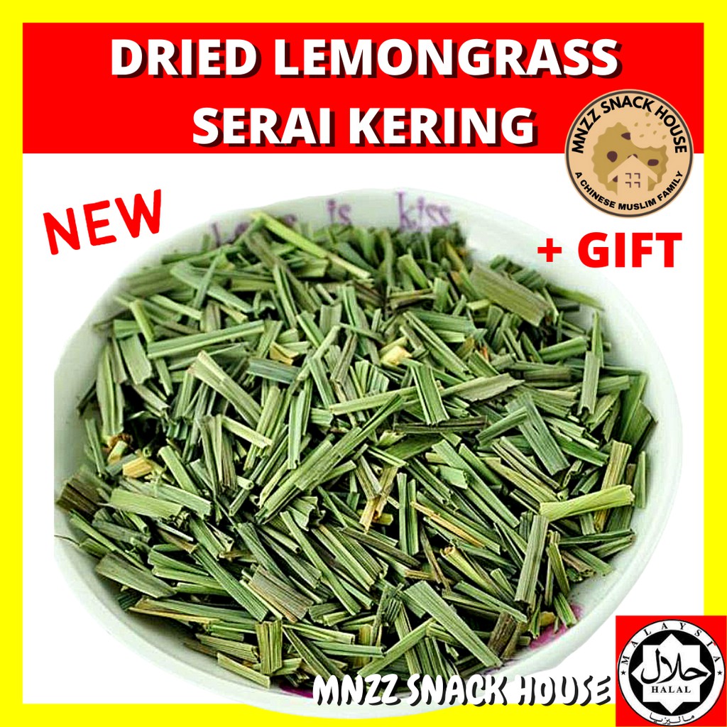 [ MNZZ ] Dried Lemongrass Serai Kering Groceries Food Cooking Essential Herbs Herbal Herba Masakan Homemade 香茅干