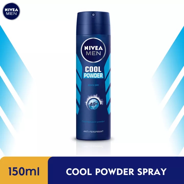 NIVEA Men Deodorant Spray - Cool Powder 150ml