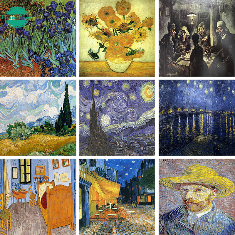 【HF】The great painter Vincent Van Gogh series 5D DIY diamond painting