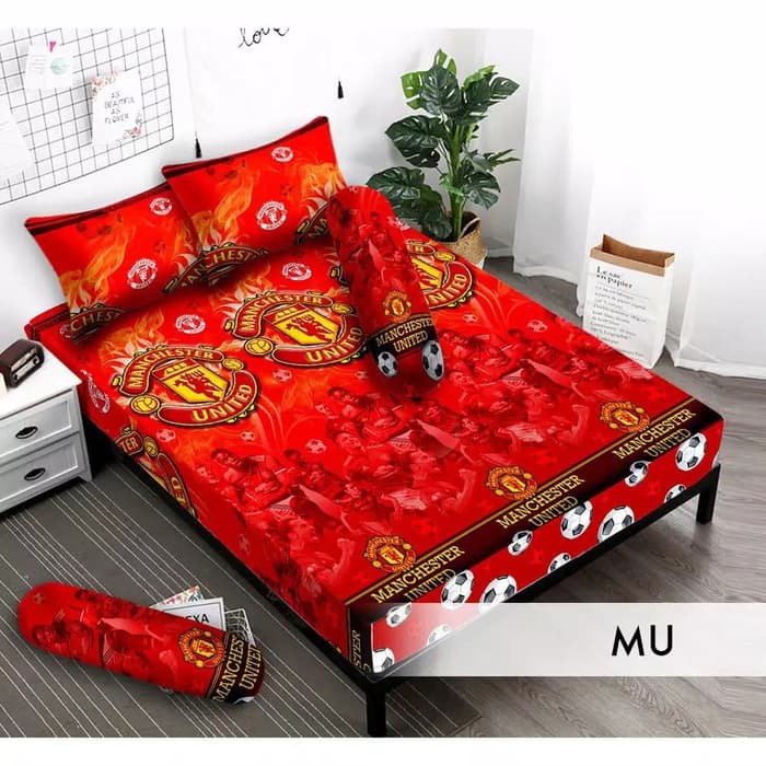 Monalisa Premium Manchester United Bed Sheet 160x200