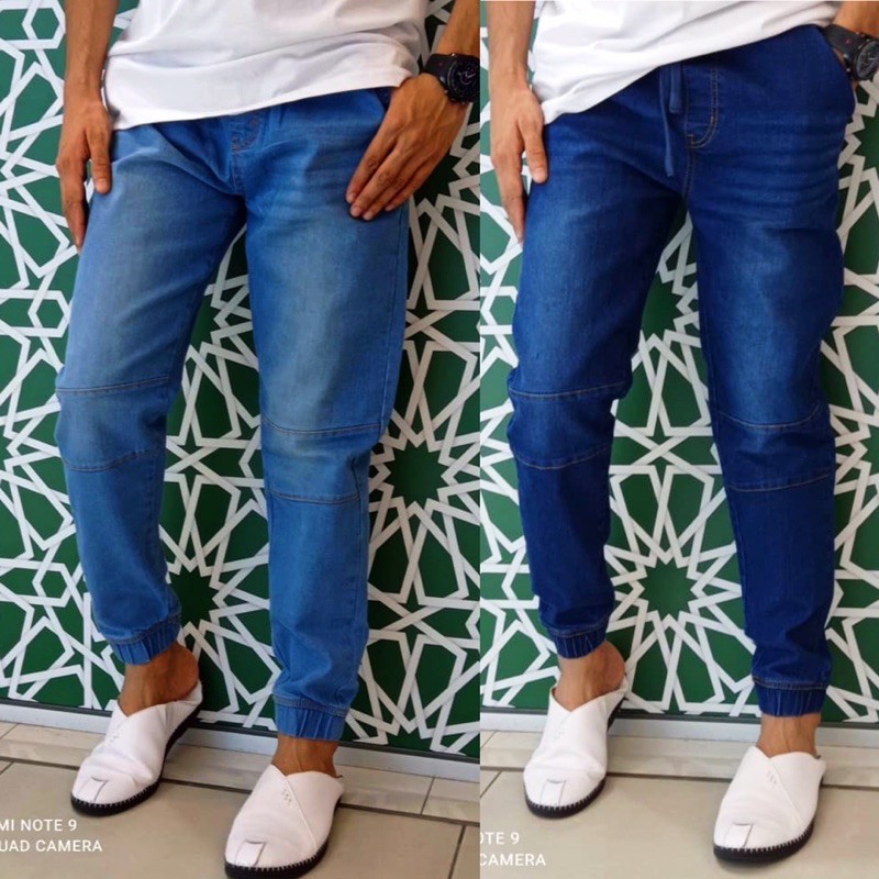 denim joggers slim fit