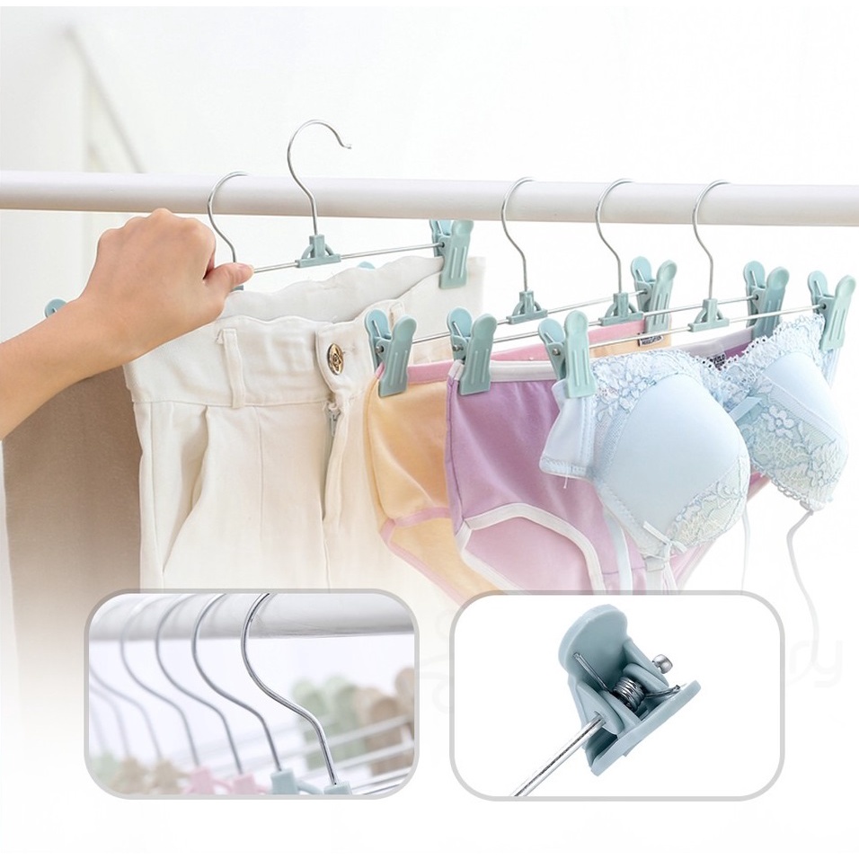 DENGAN PENYEPIT Hanger Gantung Bra Hanger Panties Hanger Tudung Bra ...