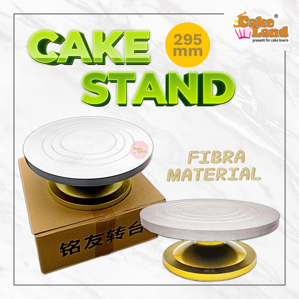 CAKE LAND Fibra Cake Decorating Turntable Revolving Cake Stand (29.5cm)