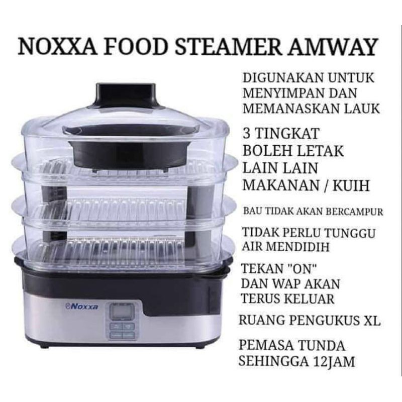 Noxxa Food Steamer Amway Shopee Malaysia