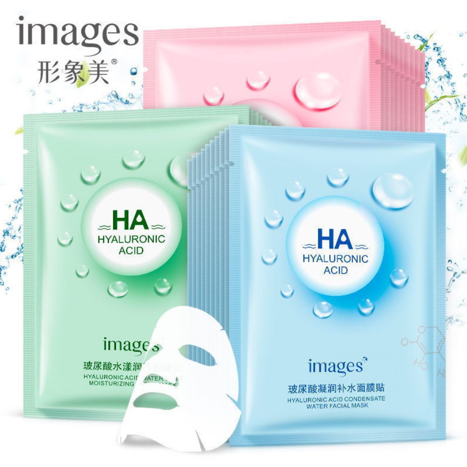 [Images] HA Hyaluronic Acid Facial Mask (F019) Shopee Malaysia