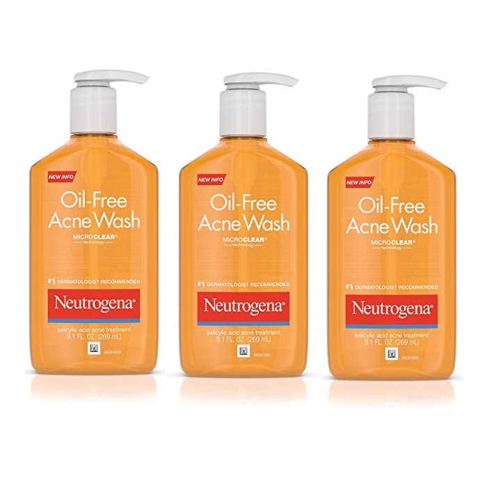 oil free acne wash salicylic acid acne treatment