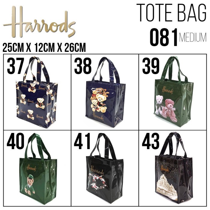 Oryginal!!! Harrods Tote bags Shopee Malaysia