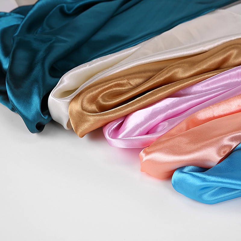 Hot 34 Colors Satin Silk Tudung Bawal Square 90 90cm Hijab Scarf A Shopee Malaysia