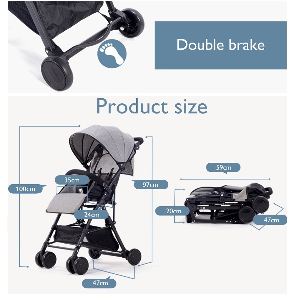 louis le petit lightweight stroller review