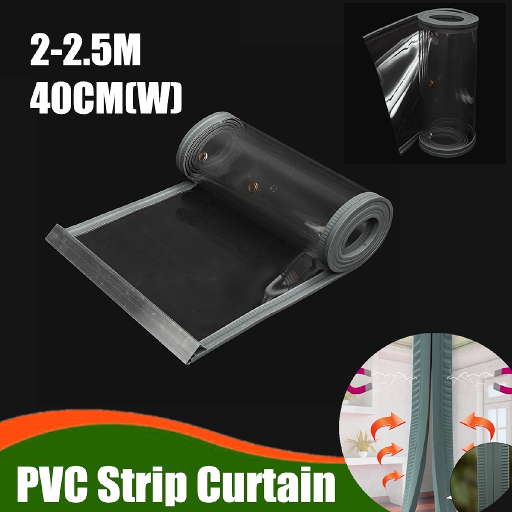 Magnetic Freezer Room Pvc Clear Flexible Plastic Strip Curtain