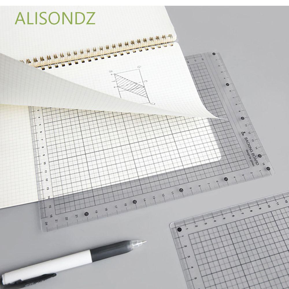 ALISONDZ Durable Cutting Mats Waterproof Drawing Clipboard Ruler Board