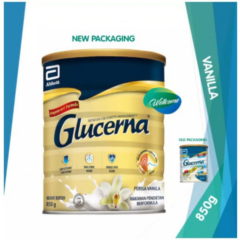 Buy Glucerna Triple Care Vanilla 850g Seetracker Malaysia