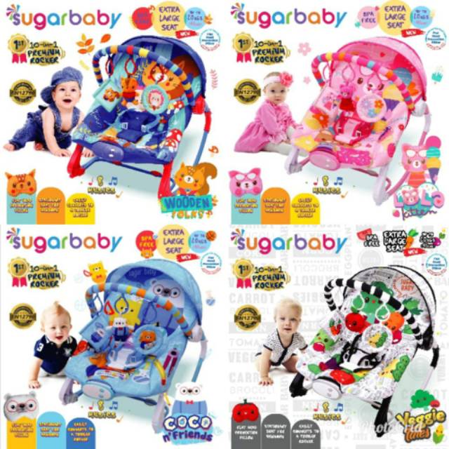 sugar baby bouncer 10 in 1