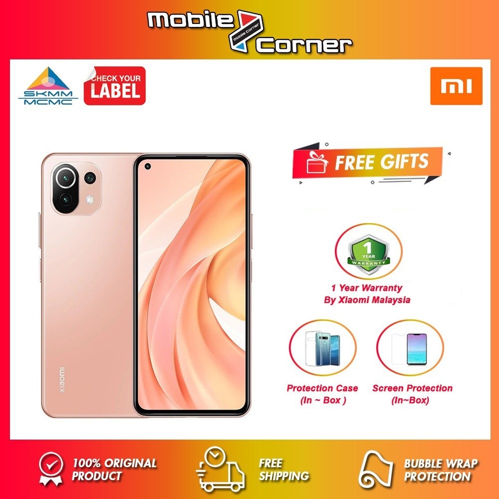 Xiaomi Mi 11 Lite 4G/5G NE (8GB RAM +128/256GB ROM) 1 Year Warranty By