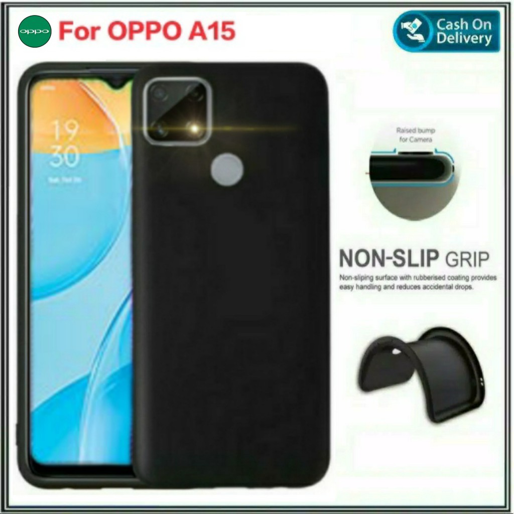 Case Oppo A15 Soft Case Premium Casing Slim Hp Cover Shopee Malaysia