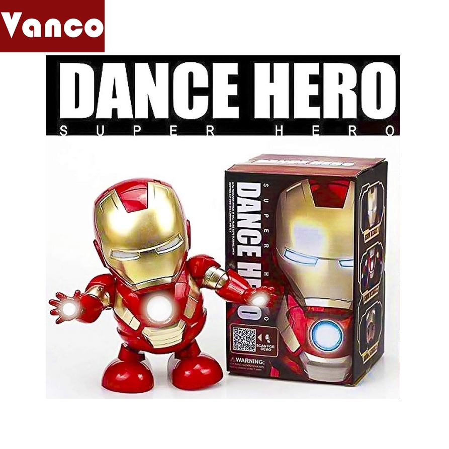 robot dance iron man