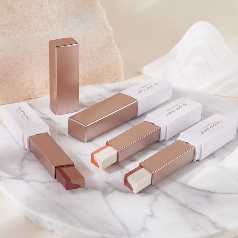 Quality Purpose Two-tone Gradient Eyeshadow Pencil/ Waterproof Sweat-proof Not Easy Pluck Makeup Eye Shadow - Image 2