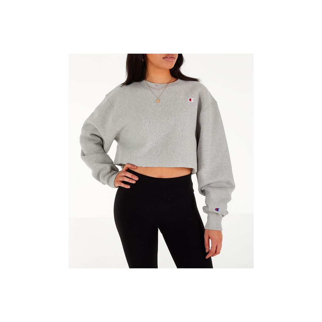 champion long sleeve crop top