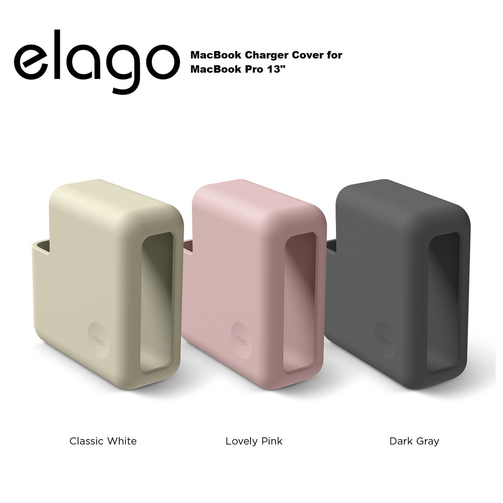 Elago Macbook Charger Cover For Apple Macbook Pro 13 And Macbook Pro 15 Shopee Malaysia