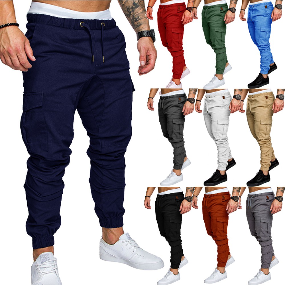 mens casual sports trousers