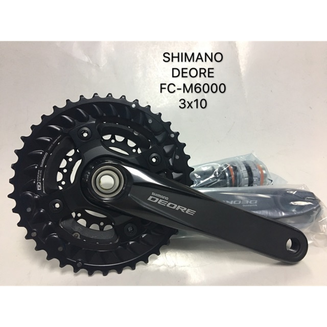 deore crankset 3x10