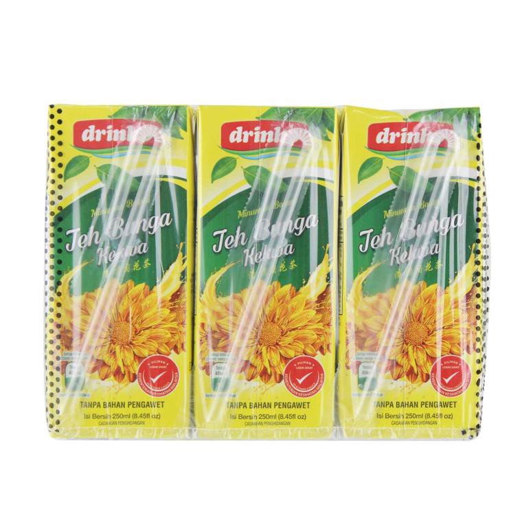 Drinho Botanical Beverage Chrysanthemum Tea Air Minuman Drinho Botanical Beverage Chrysanthemum Tea Air Minuman