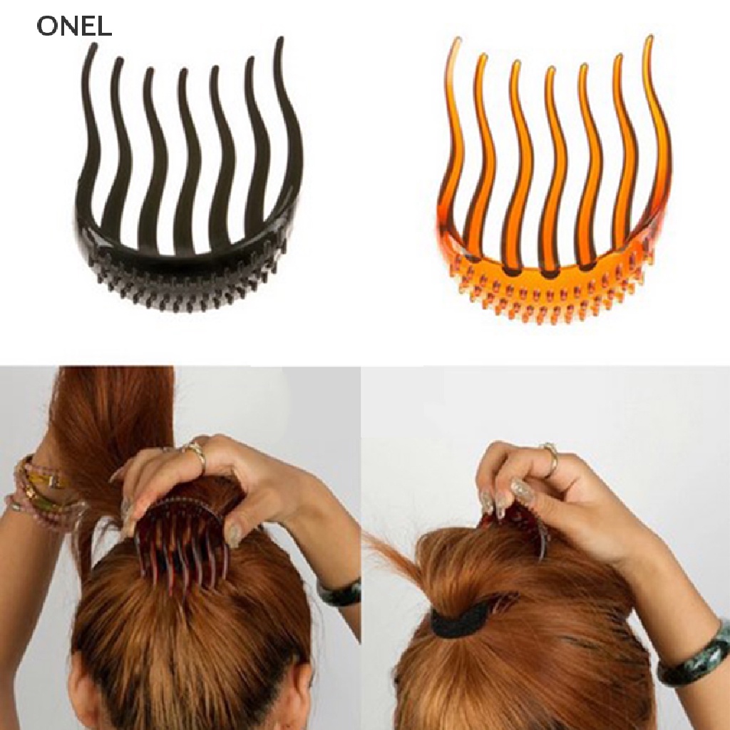 on Fashion Women Hair Styling Clip Comb Stick Bun Maker Braid Tool Hair  Accessories my | Shopee Malaysia