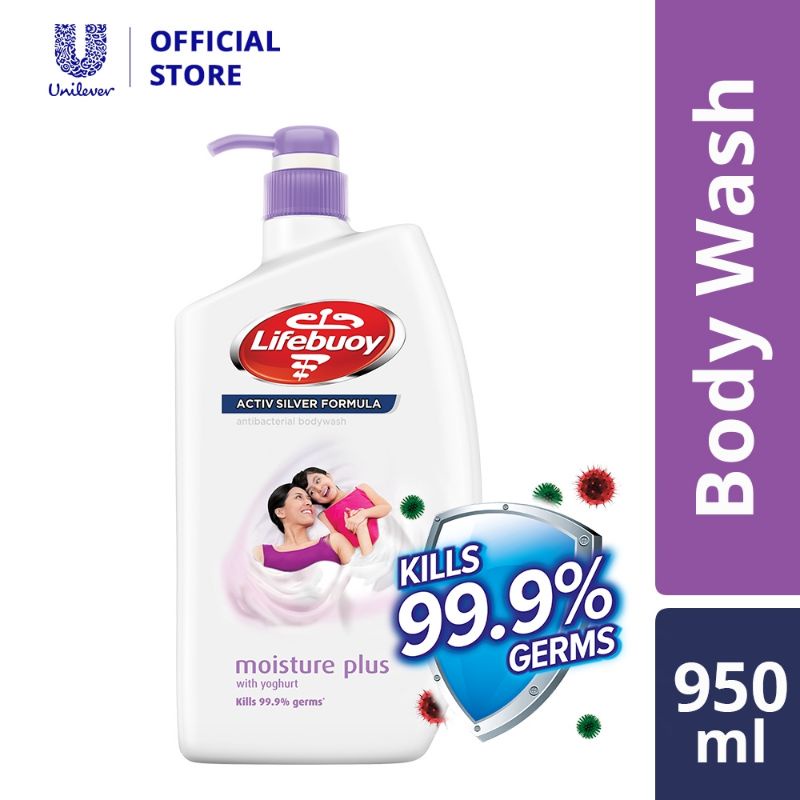 Lifebuoy Antibacterial Shower Gel Moisture Plus (950ml) Shopee Malaysia