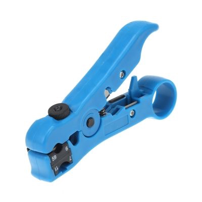 UNIVERSAL CABLE STRIPPER CUTTER STRIPPING PLIERS WIRE TOOL (BLUE ...