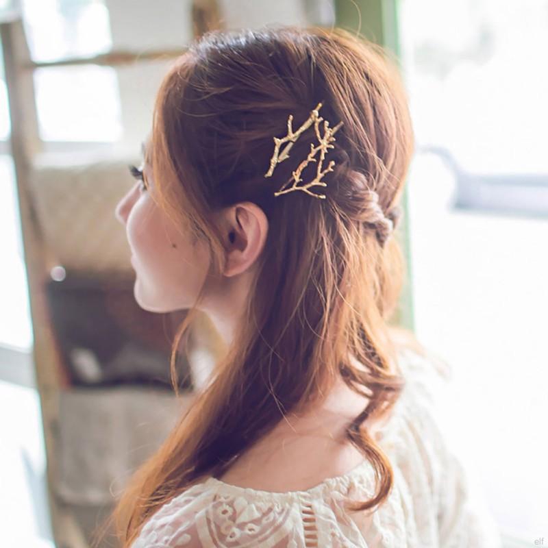 Elf Valentine S Day Gifts Sweet Antler Twig Branch Alloy Hair