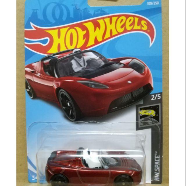 tesla roadster starman hot wheels