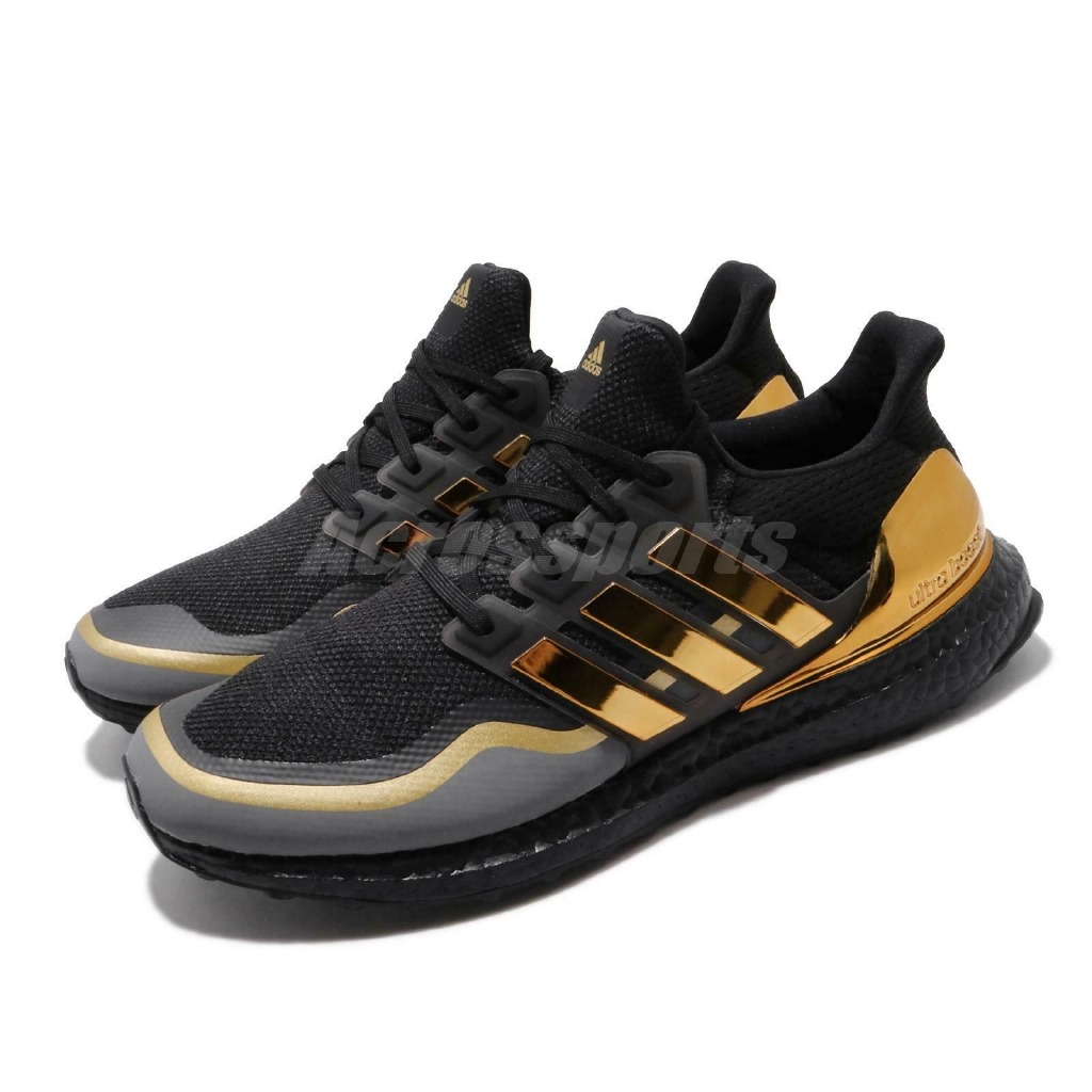 adidas ultra boost black gold mens