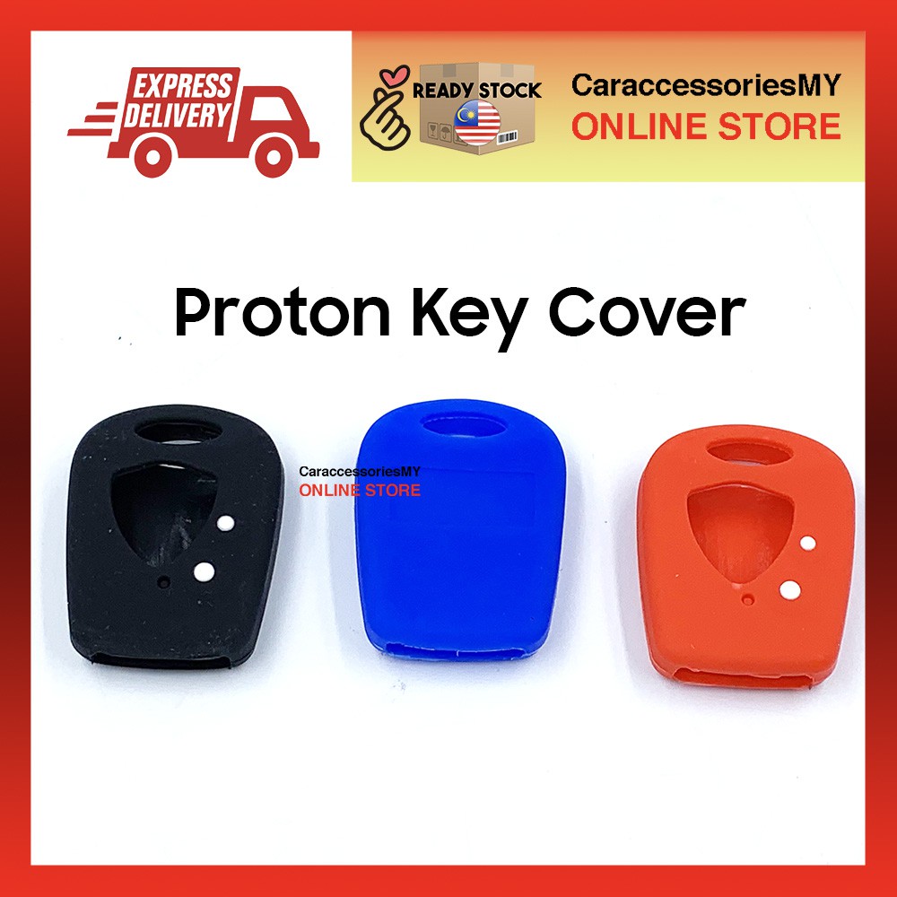 Proton Waja Saga Blm Savvy Persona Flx Silicone Remote Case Cover Silikon Kunci Kereta Key Keyless Car Key Case
