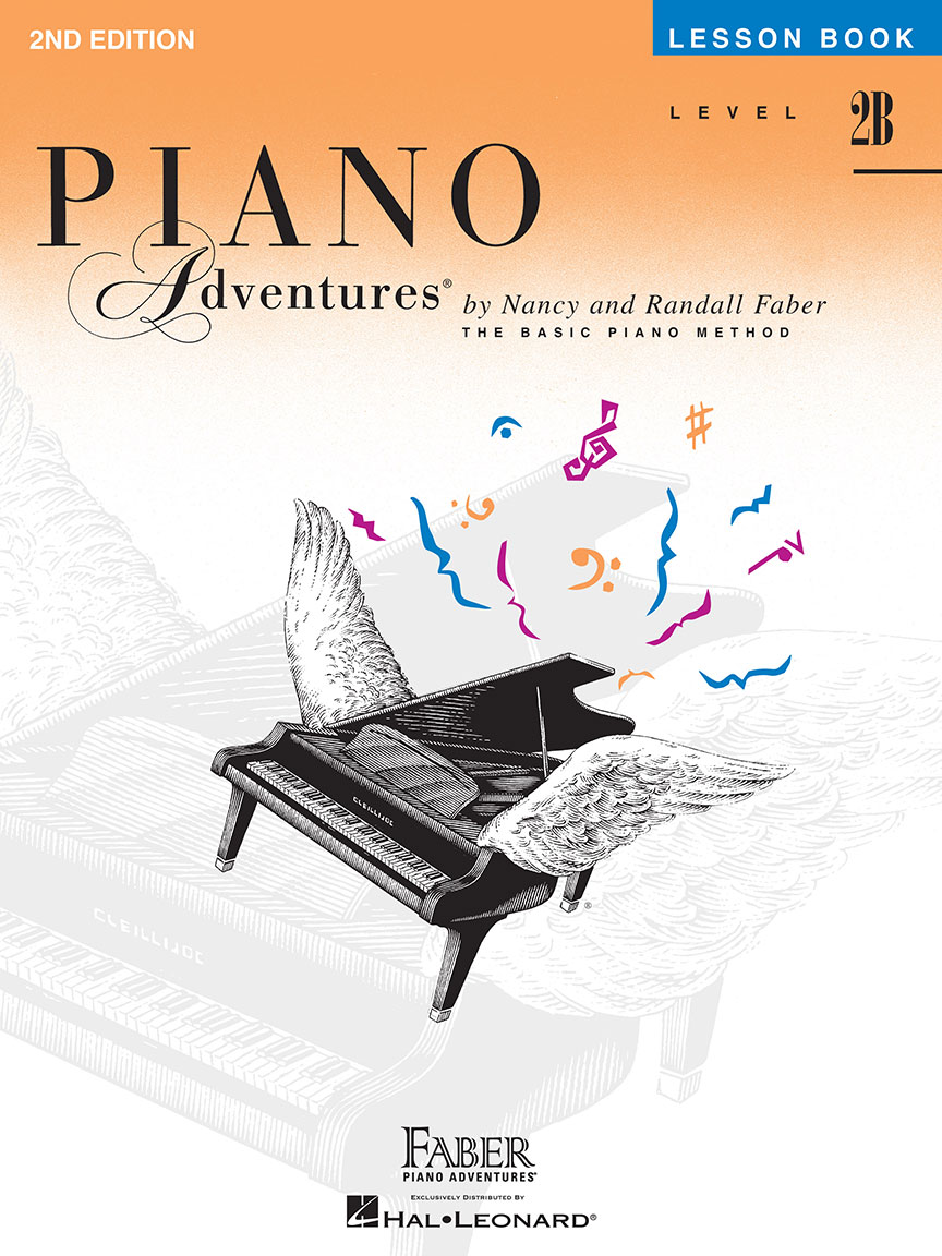 Piano Adventures Lesson Book Level 2B Piano Music Book