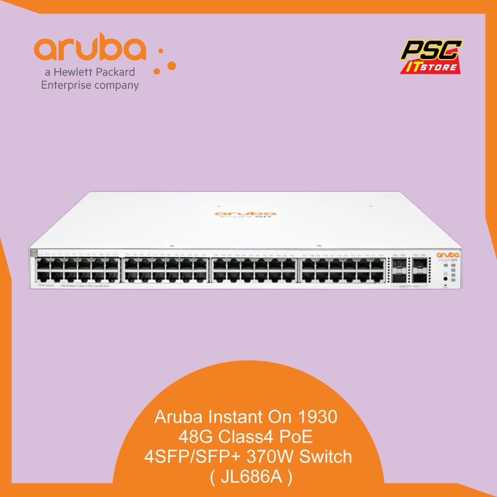 Aruba Instant On 1930 28??? Gb ?????? 24xGE 4X 1G 10G SFP+ L2+