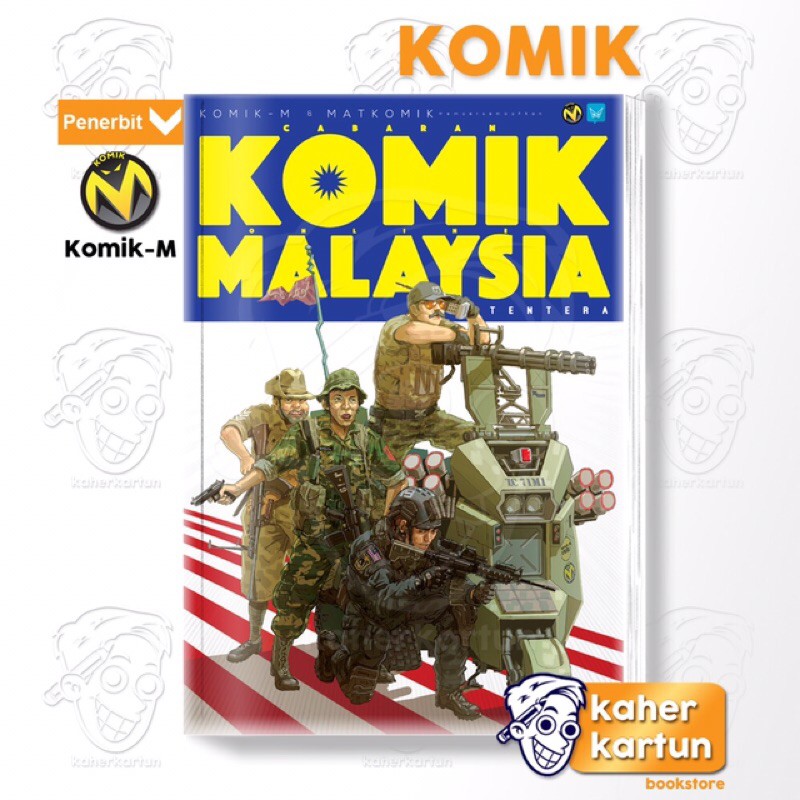 Komik M Cabaran Komik Online Malaysia Ckom Tentera Shopee Malaysia