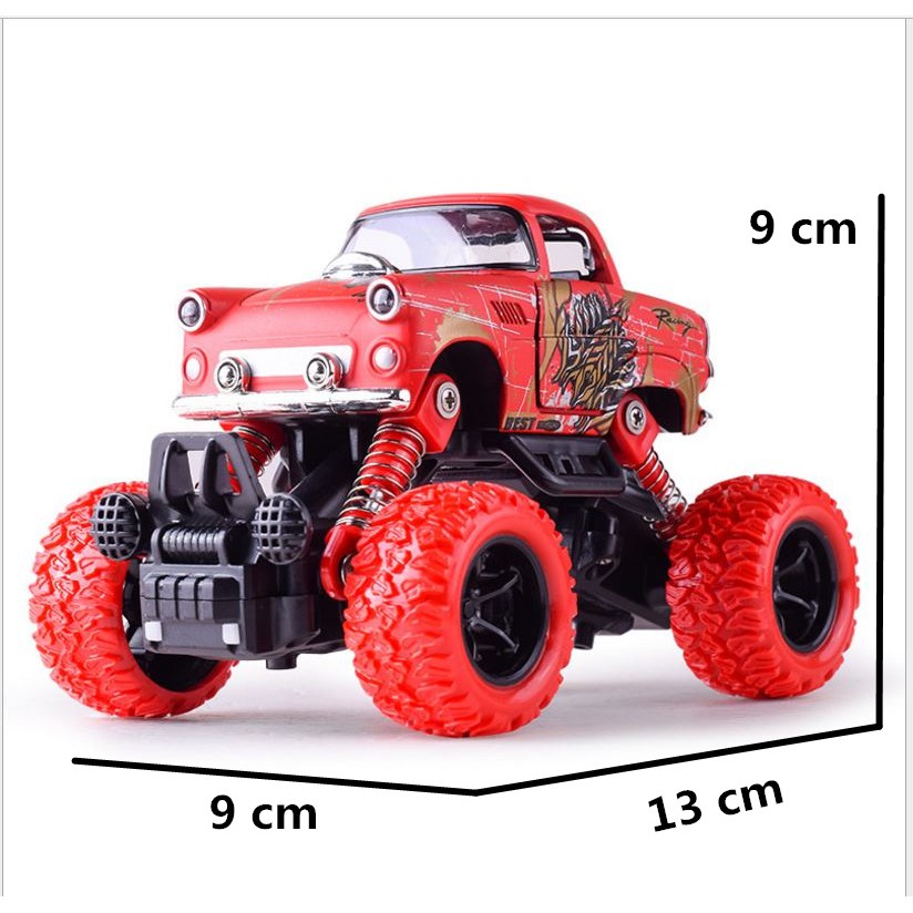 red monster truck toy