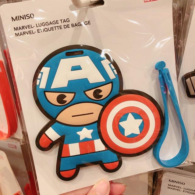 avengers luggage tag