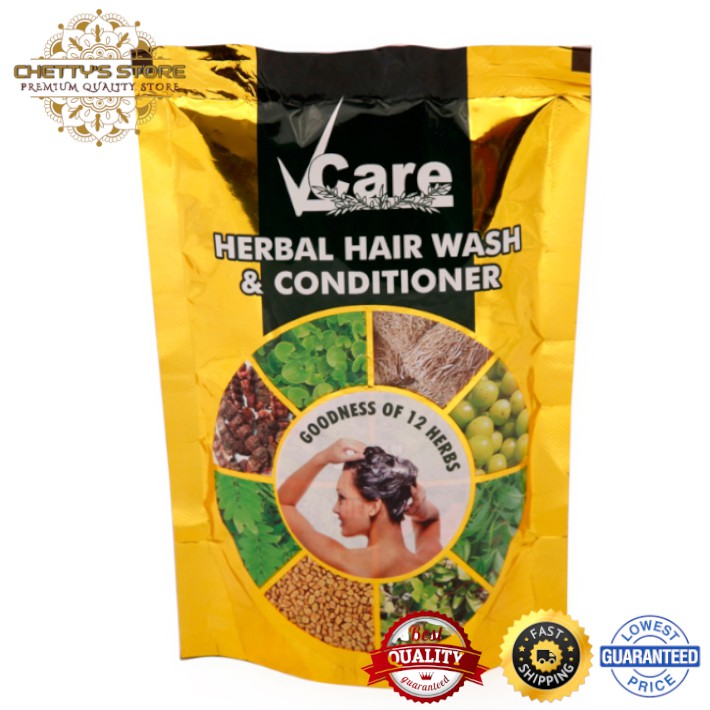 VCare Herbal Hair Wash and Conditioner | Shopee Malaysia