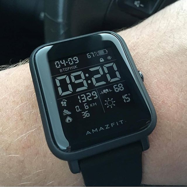 xiaomi amazfit bip running