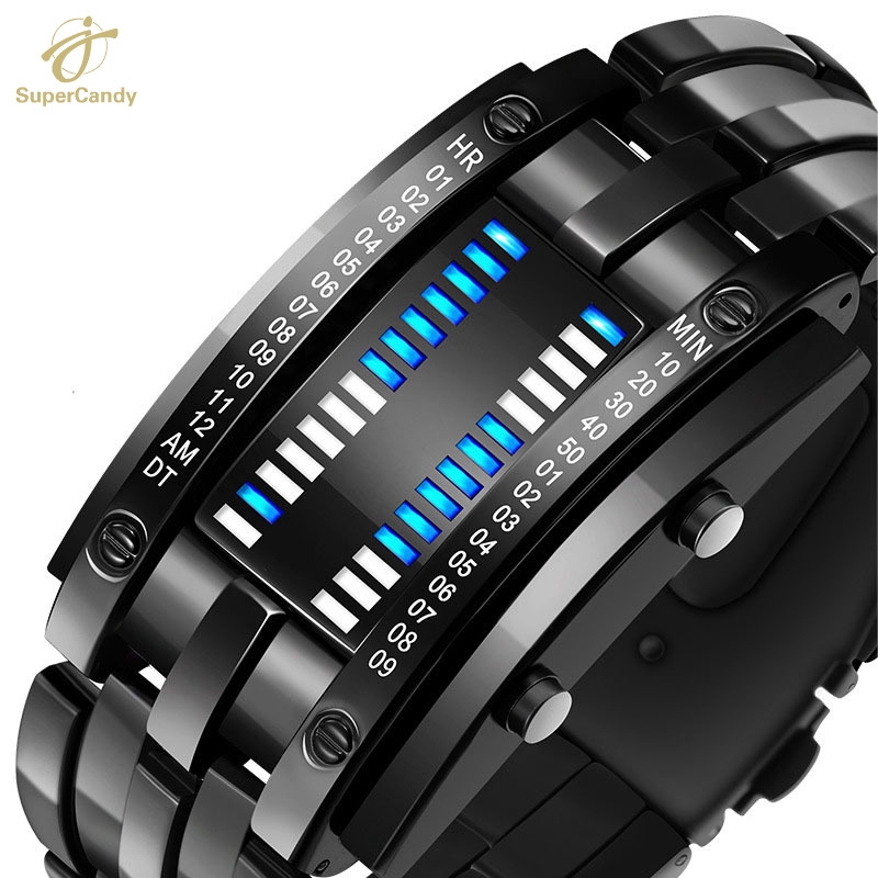 Fashion Men LED Smart Watch Sleep Tracker Pedometer 30M Waterproof Sport Watches Lovers Digital Wristwatch