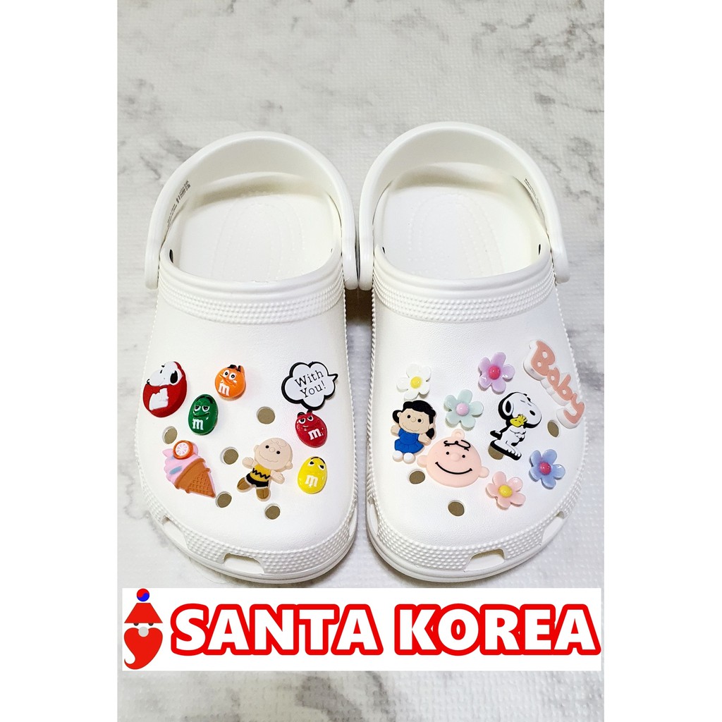 Rdy Stk Jibbitz Set Crocs Jibbitz Set Snoopy Set 17ea Set Shoes Charms Crocs Charms Shoes Accessories Shopee Malaysia